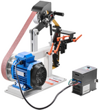 1500W 2HP variable speed belt grinder for metalworking and fabrication projects