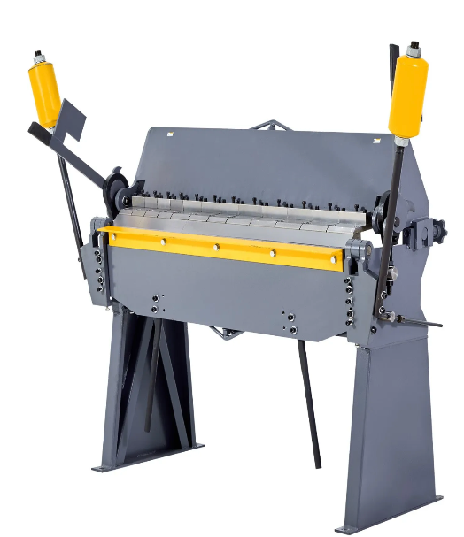 48 inch sheet metal bending brake with 12 gauge mild steel capacity for fabrication shops