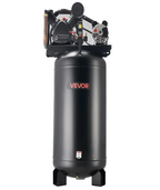 80 gallon heavy duty air compressor with 5 HP motor and 175 PSI pressure