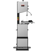 Variable speed control panel on a professional metal cutting bandsaw