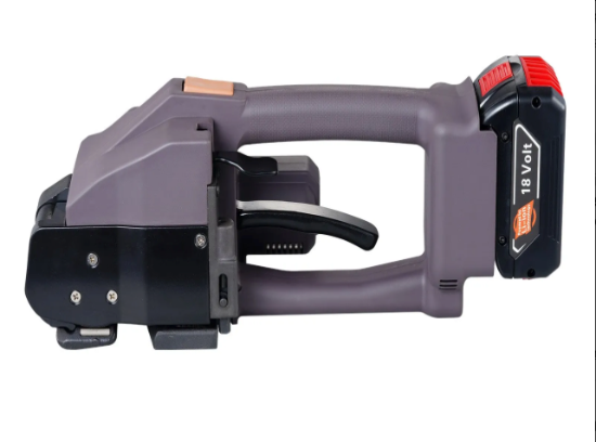 Electric banding machine used for pallet strapping in warehouse operations