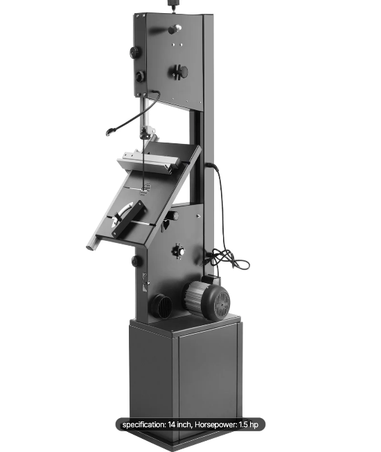 Industrial benchtop metal bandsaw designed for fabrication shops and manufacturing facilities