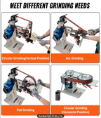 2-Position Horizontal Band Saw – Multi-Material Cutting Machine for Metal, Wood & Plastic