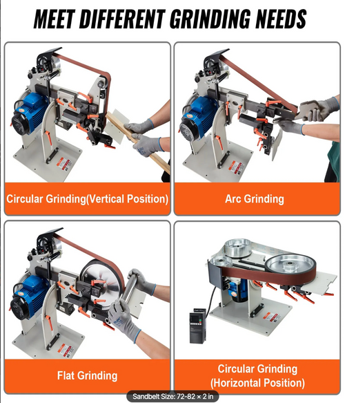 2-Position Horizontal Band Saw – Multi-Material Cutting Machine for Metal, Wood & Plastic