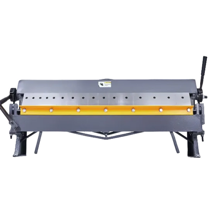 box and pan brake creating electrical enclosure panels with precise sheet metal bends