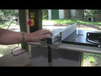 Heavy-duty vise system securing metal stock during cutting operations